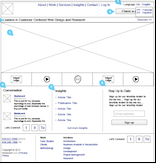 Naviscent Site Redesign wireframes (Thumbnail)